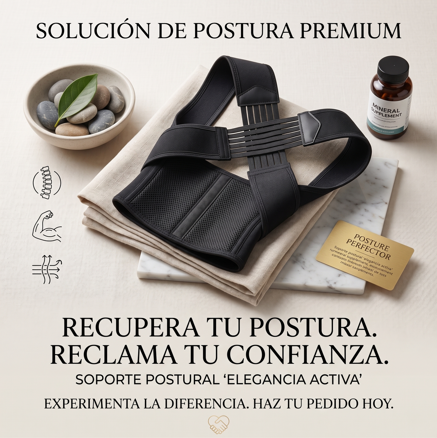 Corrector de Postura Premium| Alivia el Dolor y Endereza tu Espalda