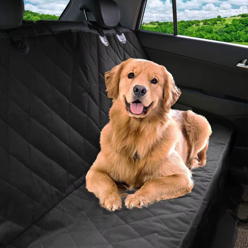 Dog Car Seat Cover Waterproof Pet Travel Dog Carrier Hammock Car Rear Back Seat Protector Mat Safety Carrier for Dogs Safety Pad