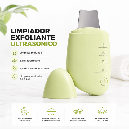 🧖‍♀️ Limpiador Exfoliante Ultrasónico — Spa facial en casa, todos los días